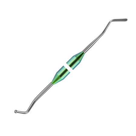 04-12 Штопфер шарообразный изогнутый-гладилка большая